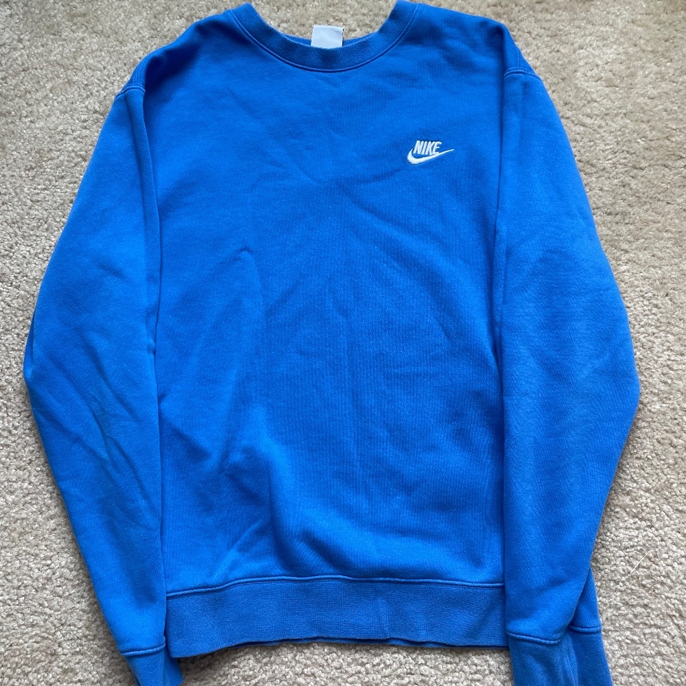 Men's Nike Blue Crewneck Sweatshirt